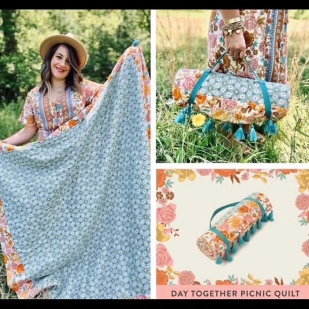 NIB Matilda Jane picnic blanket